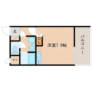 パラーダ立花【3階】の間取り