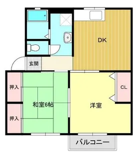 マリアージュⅠ【201号室】の間取り