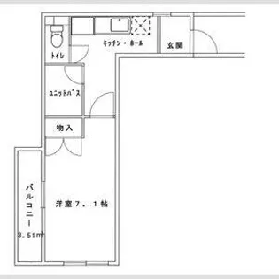 ハーモニアス桜山【2階】の間取り