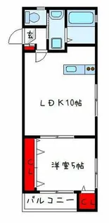 シティコート八尾WEST(A)【3階】の間取り
