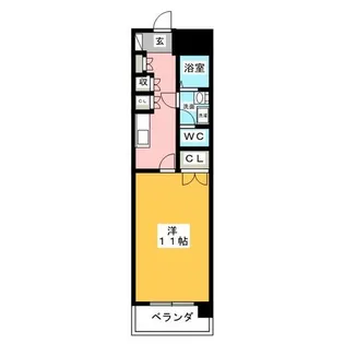 メゾンドール上泉【2階】の間取り