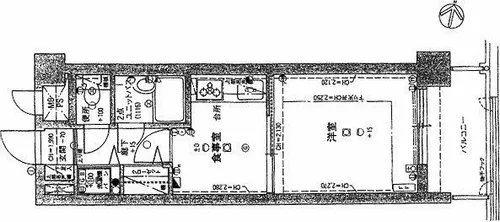 ライオンズガーデン植物園【8階】の間取り