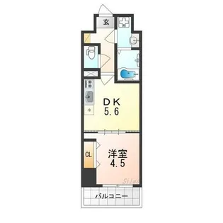 ARCA堺綾之町【4階】の間取り