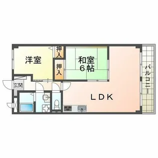 ベル野田【3階】の間取り