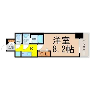 プレサンス上前津プレス【9階】の間取り
