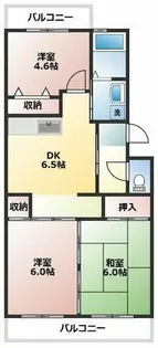 パラシオイトウ【302号室】の間取り