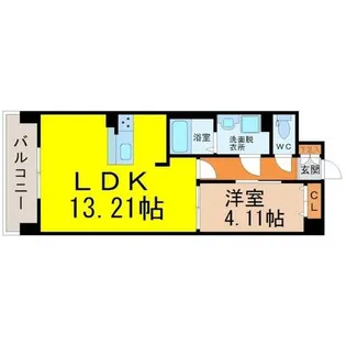 Primal千種luno【5階】の間取り