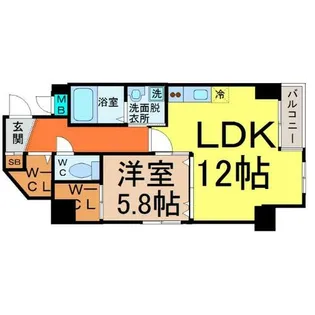 ロア金山【2階】の間取り