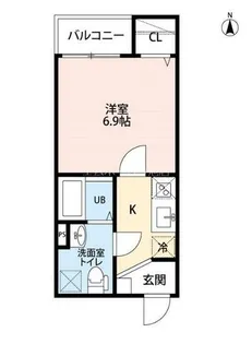 FIRST STEP 絆【2階】の間取り