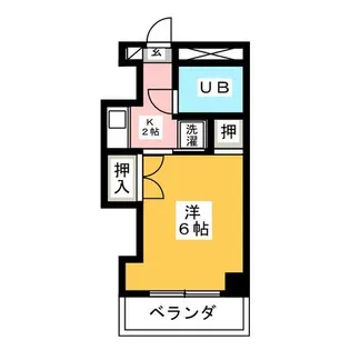 アネックス大森【3階】の間取り