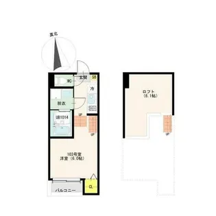 VAN SOREIL野並【1階】の間取り