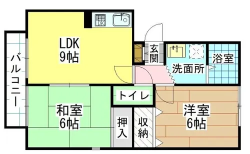 エル・クール【3階】の間取り