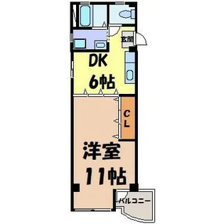 リヴェール吹上【2階】の間取り