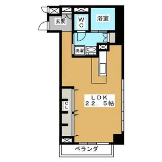 ロイヤルオーク栄セントラルプラザ【6階】の間取り