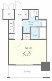 セイワパレス大今里【3階】の間取り