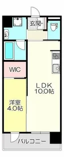 グランドゥーエ永和駅前【8階】の間取り