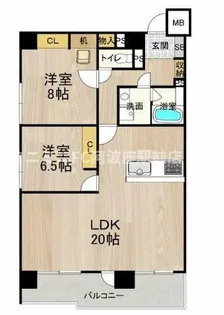 テン・フォーティ【13階】の間取り