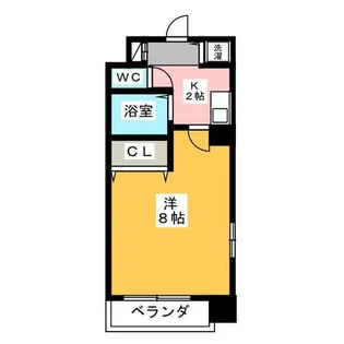 LUMINOUS TSURUMAKOEN【7階】の間取り