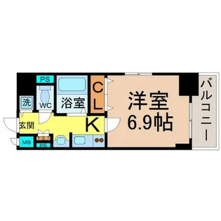 プレサンス久屋大通公園サウス【3階】の間取り