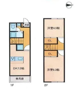 OA FLAT飯田【1階】の間取り