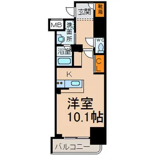 S-FORT金山【11階】の間取り
