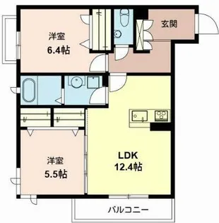 LeCygne【2階】の間取り