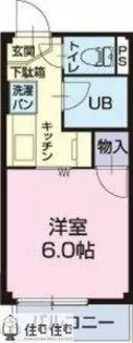 Surplus Vis-a-Vis B【202号室】の間取り