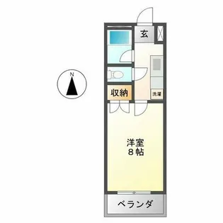 ソフィア尾頭橋【2階】の間取り