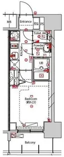 MAXIV東別院【4階】の間取り