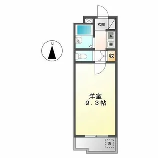 ユング桜山【4階】の間取り