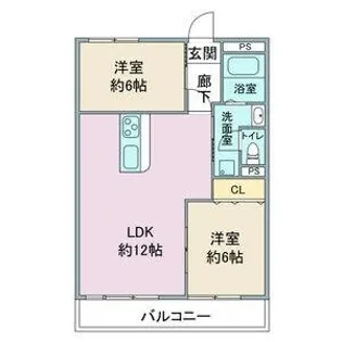 サンシャイン村瀬【3階】の間取り