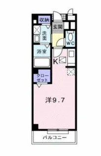 リフレ東百舌鳥A棟【1階】の間取り