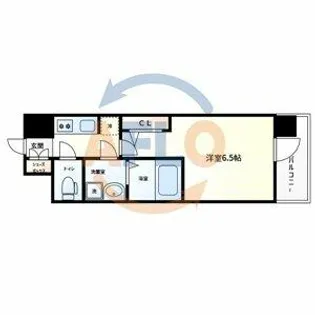 S-RESIDENCE城東SEVER【8階】の間取り