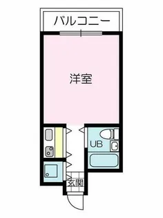クリーンピア南大路時計台【9階】の間取り