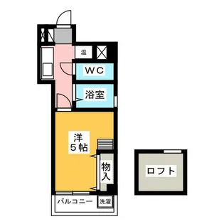 ジュネスケンイチ【3階】の間取り