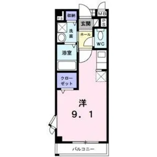 エクレール古結5【2階】の間取り