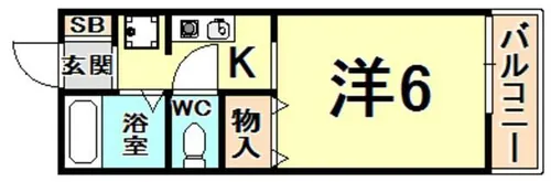 ペルメ【2階】の間取り