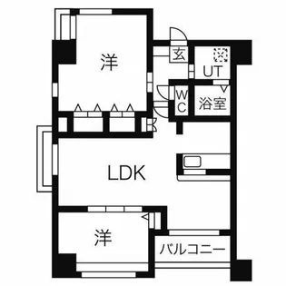 REPOSER名駅南【8階】の間取り