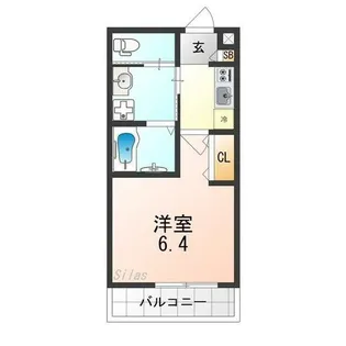 ALEGRIA津久野South【2階】の間取り