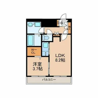 東山ビレッジ【1階】の間取り