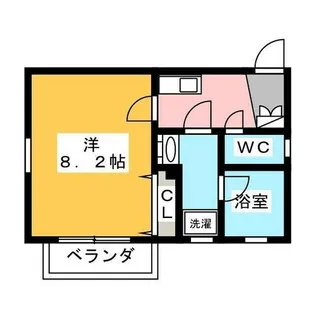 アリヴィオ東苑【1階】の間取り