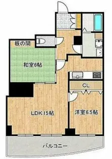 グランフェルティ夕陽ヶ丘【3階】の間取り