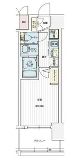 エステムコート名古屋黒川シャルマン【2階】の間取り