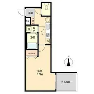 レジデンス名古屋千代田【11階】の間取り