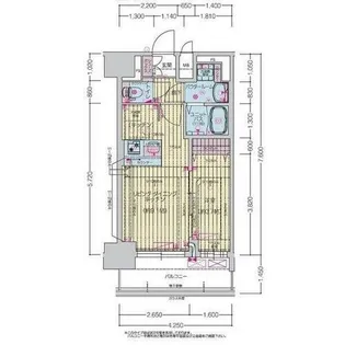 プレサンス上前津ディアシス【9階】の間取り