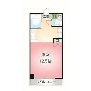 THUマンション【3階】の間取り