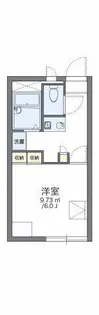 レオパレスマンゲシア【203号室】の間取り