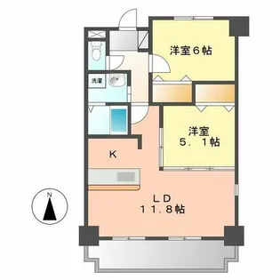 グレイス17【302号室】の間取り