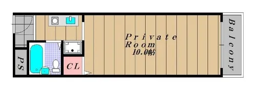 クオリティハイツタナカ【105号室】の間取り