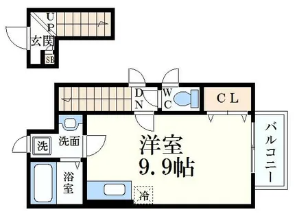 メモアール【2階】の間取り